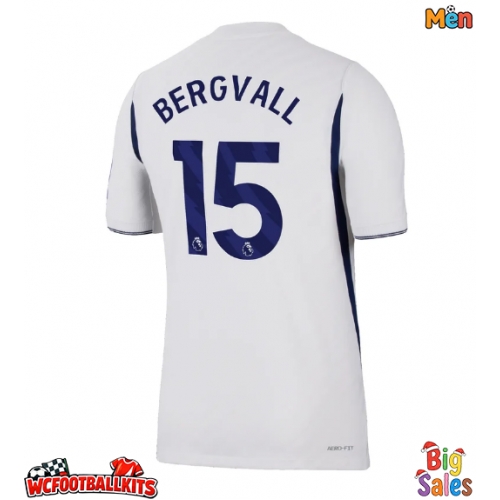 Tottenham Hotspur Lucas Bergvall #15 Replica Home Stadium Shirt 2026-27 Short Sleeve